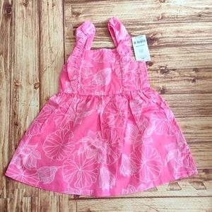 Baby girl cute spring/summer 2pc dress and bloomers set.. NWT sz 12mo